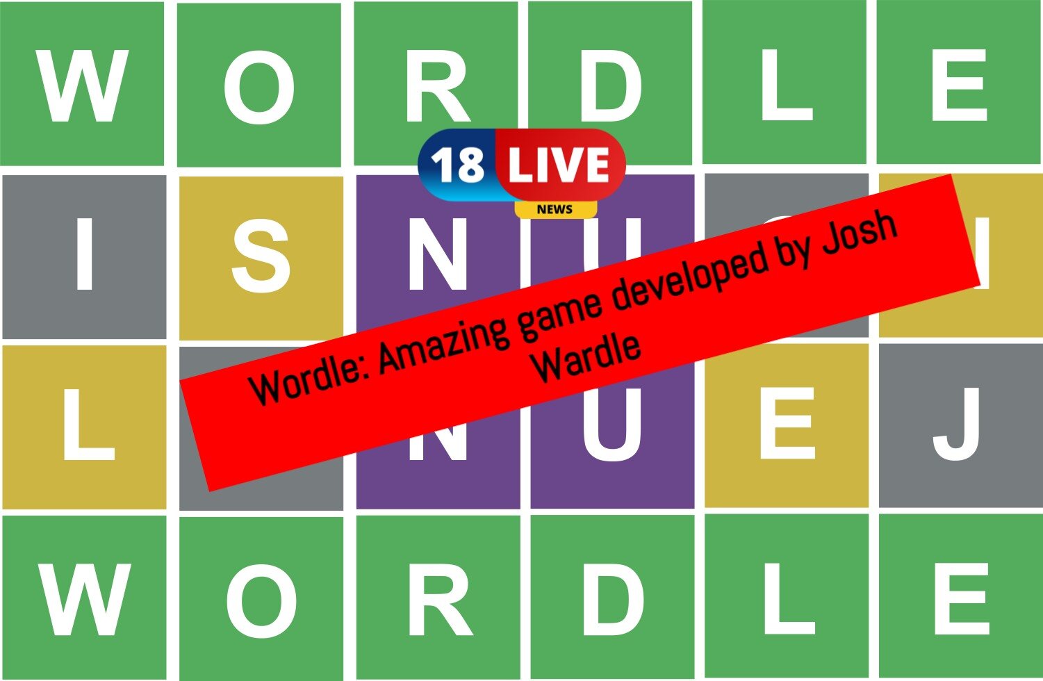 Wordle_ Amazing game developed by Josh Wardle